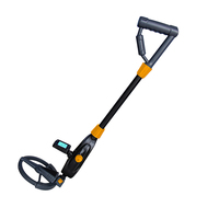 Détecteur de métaux souterrain professionnel MD1008A, détecteur de métaux portable, chasseur de trésors, chercheur d'or, écran LCD