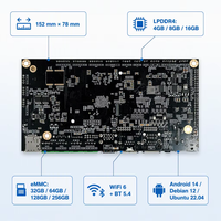 Nouvelle carte de développement de décodeur AI Rockchip RK3576 Quad Core avec NPU graphique intégré 6.0 TOPS 8 Go de RAM Industriel