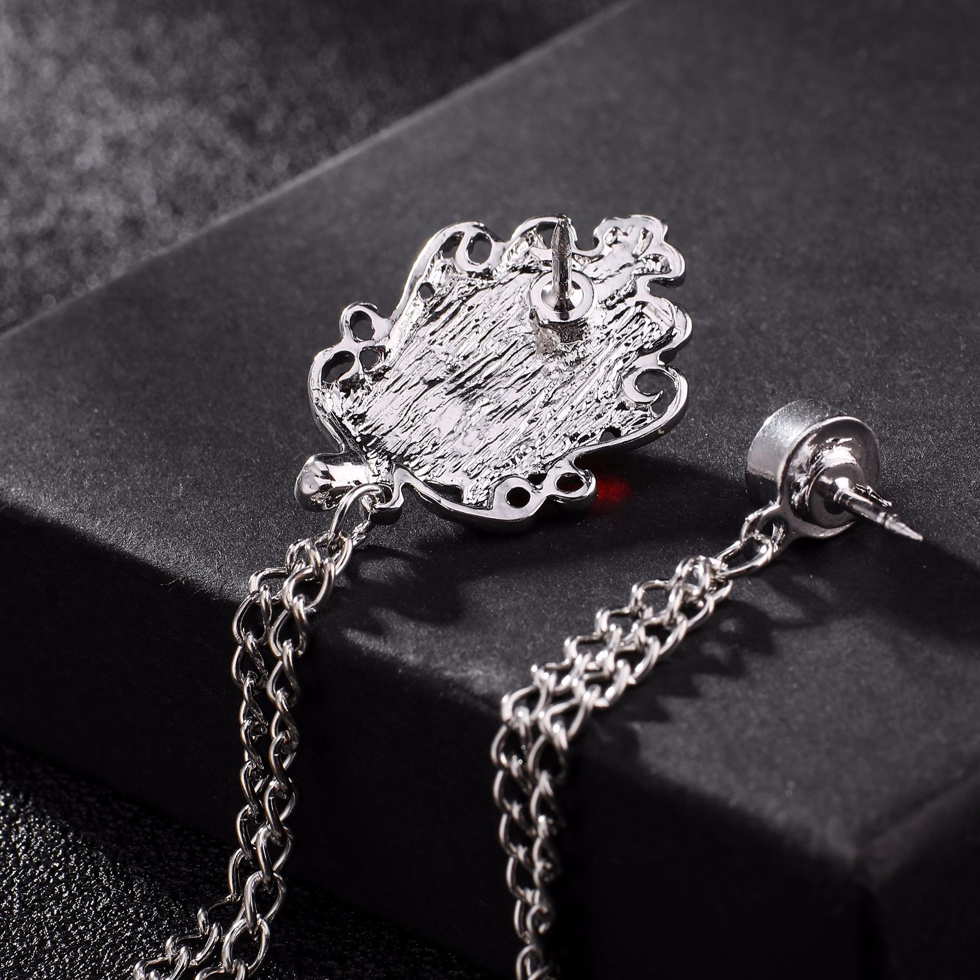 Personality All-Match Suit Accessories Badge Gem Tassel