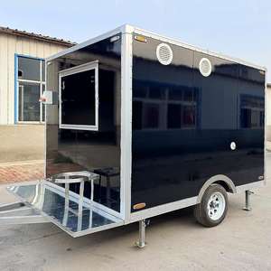 Rue extérieure Mobile Restaurant Salle à manger Ca Hot Dog Cart BBQ Ice Cream Trick Sandwich Food Trailer - Product Image 2