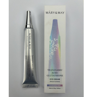 Kosmetik Korea Mary&May Krim Mata Tranexamic Acid Glutathione Anti-Kerut Perawatan Wajah dengan Kandungan Vitamin C Mary May