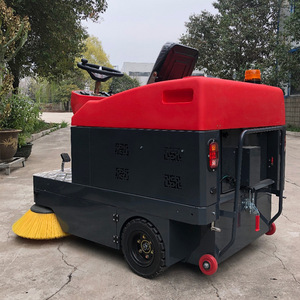 Ride On <b>Sweeper</b> 42 In <b>Electric</b> Industrial Floor Cleaner For Factory Workshop Property Management - Product Image 3