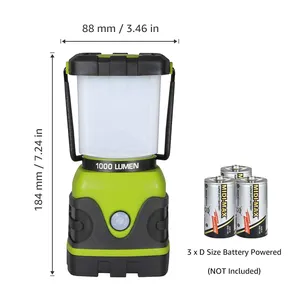 New Product Waterproof Usb Rechargeable Lightweight Led Camping Lanterns Outdoor 4 Light Modes Camping Lamps