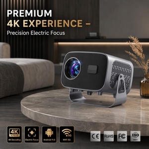 Proyector AOKANG A10 4K con Enfoque Eléctrico, Android 11.0, WiFi Inteligente, Resolución Nativa 720P, 200 ANSI, Proyector de Video para Cine en Casa - Product Image 1