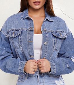 Tela vaquera lavada de LICRA alta de fabricante a bajo precio, tela vaquera elástica azul índigo de sarga de polialgodón para zapatos de niña - Product Image 6