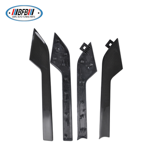 Reemplazo completo 7 Uds accesorios interiores de coche Auto fibra de carbono Real embellecedores interiores para <span class=keywords><strong>Audi</strong></span> A4 S4 A5 <span class=keywords><strong>S5</strong></span> RS5 Sportback - Product Image 2