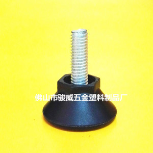 Cross Shaped <b>Adjustable</b> Plastic Feet 25mm Diameter 6x25mm Screw Type Furniture <b>Leg</b> For <b>Table</b> Easy Installation - Product Image 2
