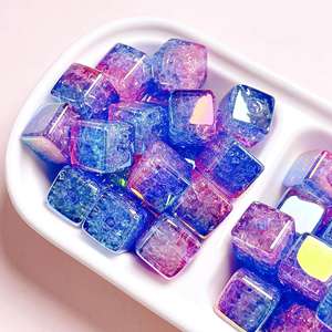 Usine en gros charmant 16mm personnalisé bricolage UV diverses couleurs exquis acrylique perles en vrac pour la fabrication de sangle de téléphone - Product Image 4