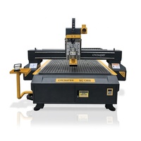 5.5kw pompe à vide Table 4x8 CNC bois routeur machines à bois 1530 1325 CNC routeur CNC routeur Machine Hsk63 3 L 200 24000 tr/min