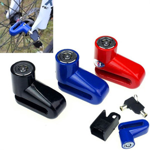 Cerradura de freno de disco para bicicleta, cerradura de seguridad portátil antirrobo con llave para bicicleta de montaña con cuerda de recordatorio y soporte de montaje - Product Image 4