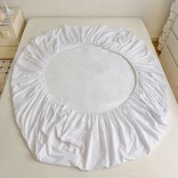 Ensemble de literie en gaze de mousse plissée de style minimaliste frais, quatre pièces