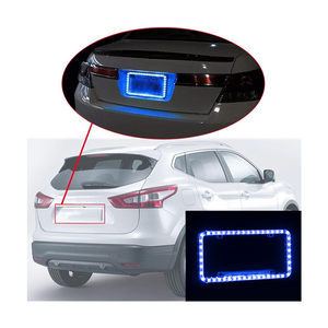 Xiangta đen cao cấp tấm giấy phép khung thích hợp cho chúng tôi tiêu chuẩn xe dẫn giấy phép khung tấm chủ - Product Image 1