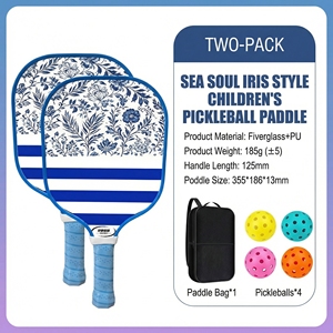 Racchetta da Pickleball Premium in Fibra di Vetro per Bambini, Spessore 13mm, Manico Piccolo, per Allenamento Professionale e Intrattenimento Junior - Product Image 4