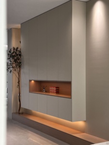Armoire de rangement multi-usages moderne et minimaliste (<span class=keywords><strong>chaussures</strong></span>, TV, armoire) pour salon, chambre et bureau. Photo réelle. - Product Image 4