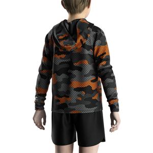 เสื้อฮู้ดดี้กันแดด UPF 50+ แห้งเร็ว ปี 2023 สำหรับเด็ก  ลายพิมพ์ แขนยาว  เสื้อเจอร์ซีย์  เสื้อตกปลา - Product Image 6