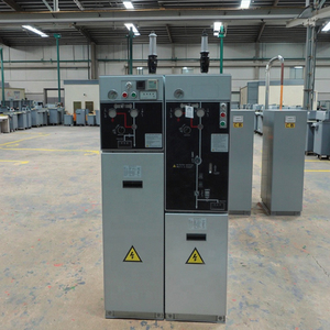 Endüstriyel güç dağıtımı için 36KV RMU elektrik güç iletim paneli 630A çelik malzeme ekipmanları - Product Image 1