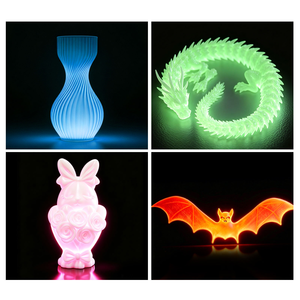 Filamento PLA que Brilla en la Oscuridad, en Cartón, 1.75mm, 1Kg, Verde Luminoso, PLA Luminoso de 1.75mm, Filamento 3D de Alto Brillo - Product Image 5