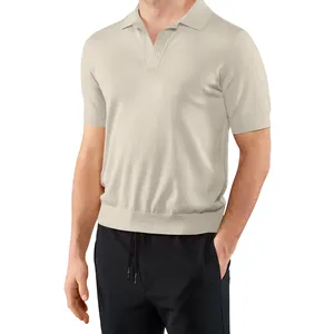 공장 직접 도매 슬림 맞는 남성 폴로 셔츠 맞춤형 로고 고성능 남성 골프 폴로 셔츠