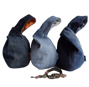 2018 中国供应商批发 OEM 标志新款牛仔手镯手袋 - Product Image 1