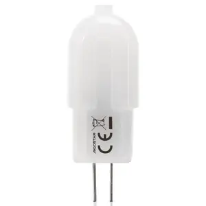 Lámpara LED G4 1.7W blanco lechoso, eficiente y compacta, ideal para iluminación en espacios reducidos y decoración. - Product Image 1