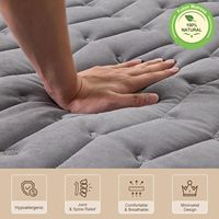 Matelassé 100% Coton Mousse À Mémoire Pliable Tatami Pliable Sol Matelas Topper Boîte Épaissie Rouleau Colchones De Espuma Mémoire