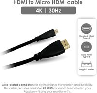 Kit de démarrage de carte de développement Raspberry Pi 5 8 Go |   Carte SD 64 Go, alimentation, boîtier, ventilateur |   Micro 4K pour câble, dissipateur thermique en aluminium