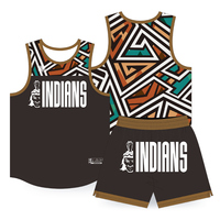 Tenues de basketball professionnelles pour jeunes – Kit respirant à motif imprimé avec option grandes tailles – Remise disponible sur les commandes en gros