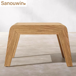 Canapé <span class=keywords><strong>d</strong></span>'<span class=keywords><strong>extérieur</strong></span> spacieux et moderne <span class=keywords><strong>en</strong></span> teck <span class=keywords><strong>Lit</strong></span> de soleil <span class=keywords><strong>en</strong></span> <span class=keywords><strong>bois</strong></span> tout temps avec table <span class=keywords><strong>d</strong></span>'appoint Expérience de sièges confortables - Product Image 3