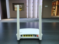 Modem Router ONU GM220-S Xpon Gpon Epon 1GE+3FE POE WiFi Bekas, Unit Jaringan Optik FTTH 5G Dual Band Ont