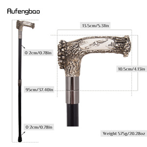 Canne de randonnée Flat Eagle, 3 sections, acier au carbone, style britannique, pour usage extérieur - Product Image 5