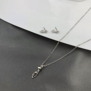 Dylam New Arrival Hypoallergenic Tiny Design <b>Cute</b> S925 Silver Rhodium Plated Cat Shape Stud <b>Earrings</b> for Women Girls Children - Product Image 2
