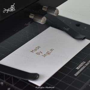 Machine d'estampage <span class=keywords><strong>à</strong></span> gaufrage manuel pour logo <span class=keywords><strong>DIY</strong></span> Machine d'estampage <span class=keywords><strong>à</strong></span> <span class=keywords><strong>chaud</strong></span> avec plaque chauffante 8x10cm pour cuir - Product Image 5