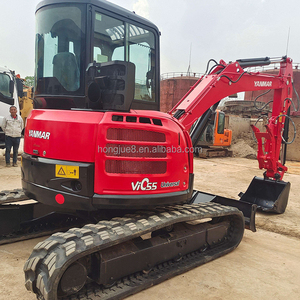 Originele Japan Gebruikte Yanmar Vio55 Hoge Kwaliteit 5,5ton Rupsgraafmachine 2022 Model Kerncomponenten Motor Versnellingsbak Pomp & Plc - Product Image 2