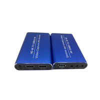 Boîtier d'enregistrement vidéo 4K 60fps, 2021 p, avec 2 HDMI vers USB 3.0