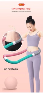 Aro de <span class=keywords><strong>Hula</strong></span> <span class=keywords><strong>Hoop</strong></span> de Espuma Desmontable y Luminoso, Personalizado de Fábrica, Moldeado por Soplado, para Realce de Senos y Estética - Product Image 4