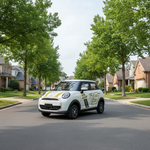 GGMA 2025 Chine Voiture électrique mini entièrement équipée Batterie au lithium Autonomie de 101 à 200 km Comprend des vitres électriques Écran LCD Caméra de recul - Product Image 4