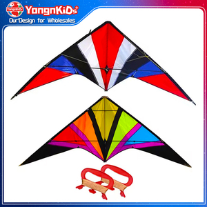 Venta al por mayor dibujos animados coloridos juegos al aire libre juguetes extremadamente fácil FIy cometa para niños actividades para niños baratos cometas voladoras - Product Image 1