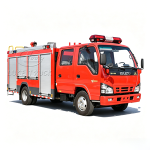 Camiones de Bomberos Urbanos Mini de 2000L con Chasis Isuzu, Fáciles de Conducir, Camiones de Bomberos de 2 Metros Cúbicos para Zonas Residenciales Densas - Product Image 1