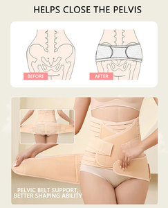 Women'S Postpartum Recovery <strong>Belly</strong> <strong>Wrap</strong> With Material for Waist Support Postpartum <strong>Belly</strong> <strong>Wrap</strong> Abdominal Binder - Product Image 6