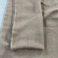 Rouleau de toile de jute biodégradable doux et écologique recyclable pour l'agriculture et les matières premières textiles