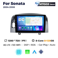 NaviFly Kamera Panorama 360 Layar Sentuh Android Terbaru untuk Hyundai Sonata 2004-2008 dengan Car Play Android Auto