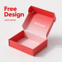 Vente en gros Boîte-cadeau d'expédition en carton rigide réutilisable portable Emballage recyclable écologique en relief avec logo personnalisé pour les entreprises