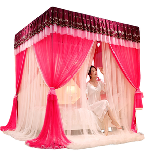 Đế quần-phong cách đôi-hai lớp thêu muỗi Net mô hình mới tàu-treo Lều dày & mạnh mẽ vải - Product Image 1