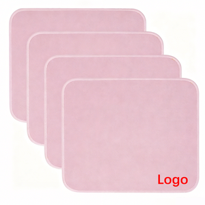 Tapis de souris de jeu personnalisé avec impression de logo, tapis de bureau, tissu micro-tissé, bords cousus pour le bureau et la maison - Product Image 1