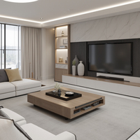 Paneles de Pared de PVC con Patrón de Mármol UV, Impermeables, Resistentes al Fuego, Fáciles de Instalar, para Renovación de Hoteles, Villas y Espacios Comerciales