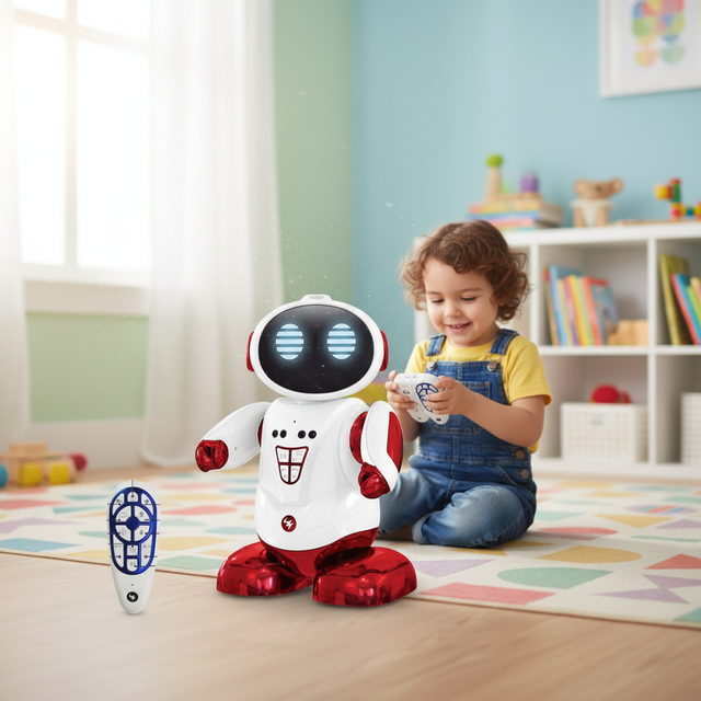 15 Channel Smart Remote-Control Programming Education Robot Toy for Kids Early Education