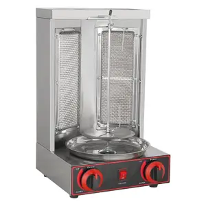 Machine à kebab Shawarma verticale commerciale Machine à barbecue Équipement de rôtissoire Barbecue Grill Outils de barbecue
