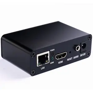 Portable H.264 H265 Video Ip Live Streaming Decoder With USB