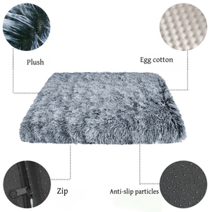 Accesorios promocionales para mascotas, cama esponjosa para mascotas, venta de fábrica, alfombrilla transpirable antideslizante para perritos, cama lavable de felpa para perros - Product Image 2