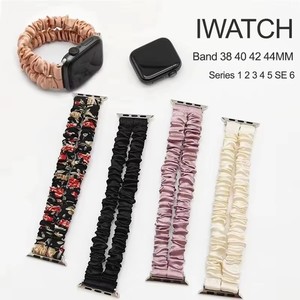 <span class=keywords><strong>Bracelet</strong></span> élastique double scrunchie pour <span class=keywords><strong>femme</strong></span>, <span class=keywords><strong>bracelet</strong></span> de montre pour <span class=keywords><strong>Apple</strong></span> <span class=keywords><strong>Watch</strong></span>, 38, 40, 41, 42, 44, 45, 49 mm, pour iWatch <span class=keywords><strong>SE</strong></span> Series 8, 7, 6, 5 - Product Image 3